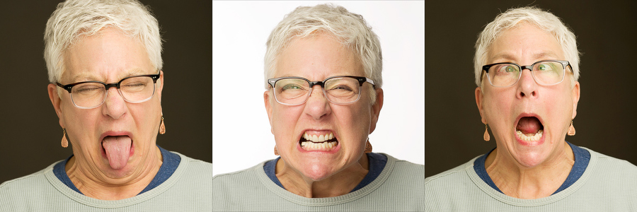 funny headshot expressions 